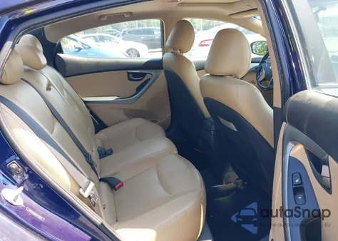 2013 Hyundai Elantra Limited from USA, damaged, VIN 5NPDH4AE9DH415919